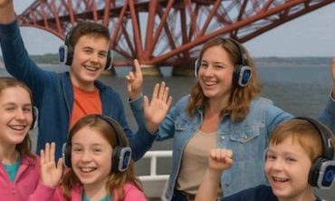 Family Silent Disco on Maid of the Forth