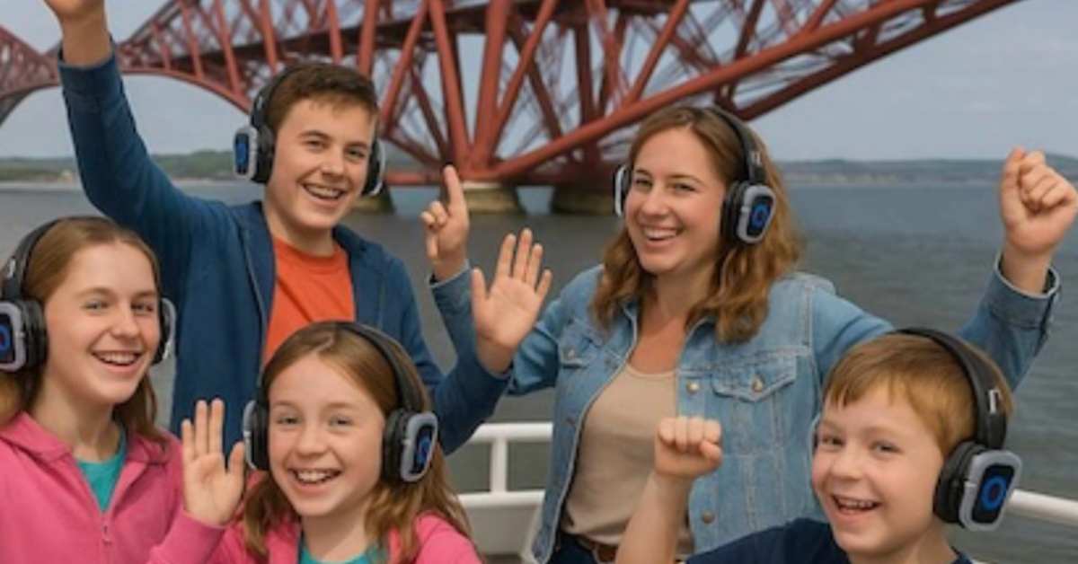 Family Silent Disco on Maid of the Forth