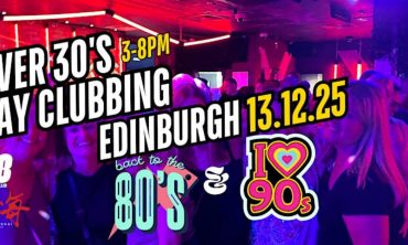 Edinburgh Over 30s Daytime Clubbing: 80s & 90s Classics